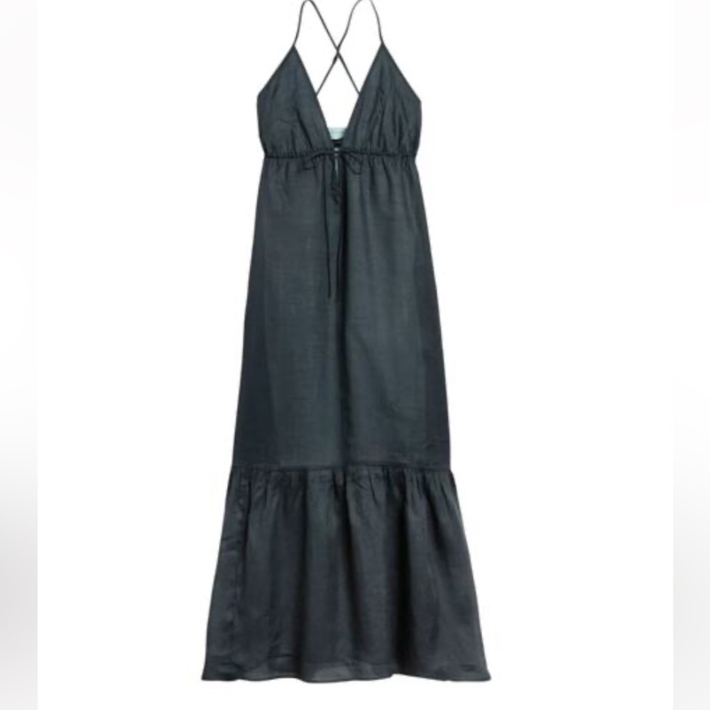 Banana Republic Ramie halter maxi dress
Boho romantic cruise